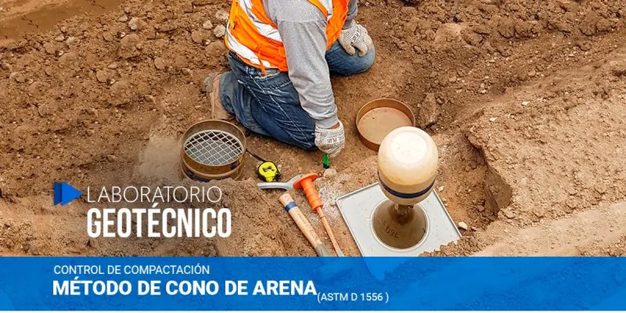 Imagen ilustrativa de Densidad cono arena en Santander